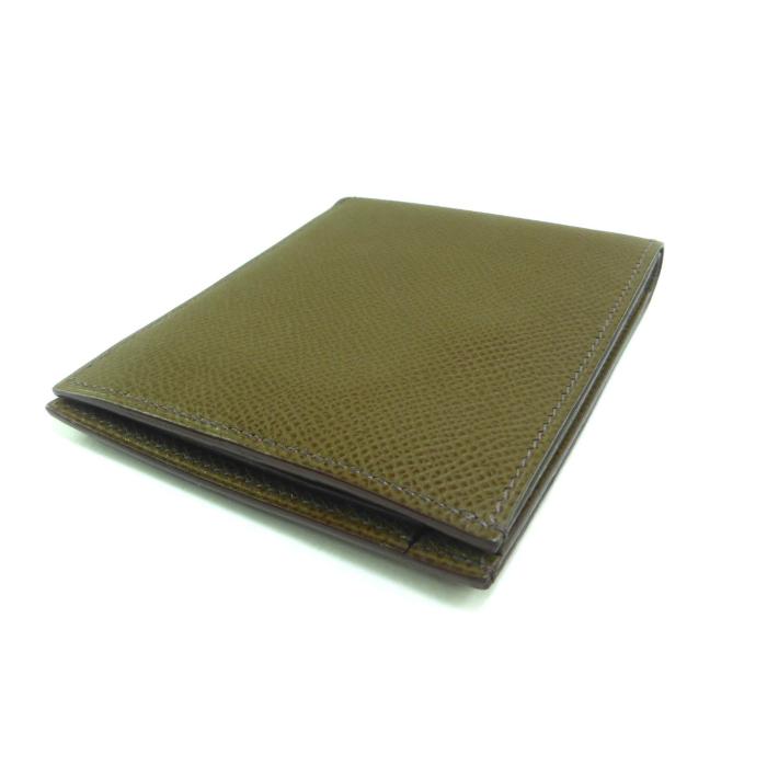 HERMES（エルメス） MC2 ヴォーエプソン □J刻 ブラウン系 二つ折り