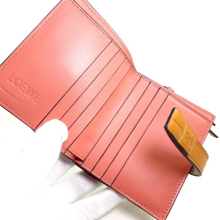 LOEWE ロエベ (LOEWE) コンパクト ジップ ウォレット LOEWE ロエベ (LOEWE) コンパクト ジップ ウォレット