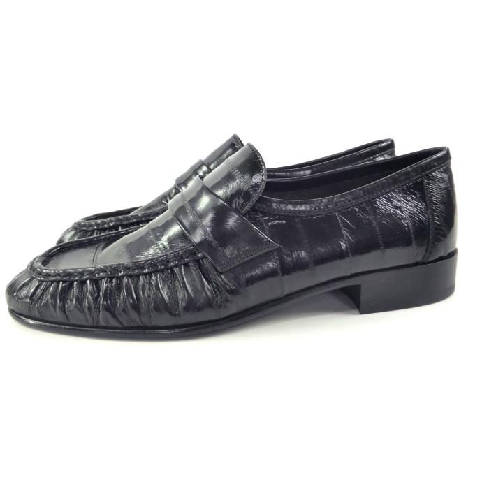 THE ROW（ザ ロウ） Soft Loafer イールスキンレザー ローファー ＃38