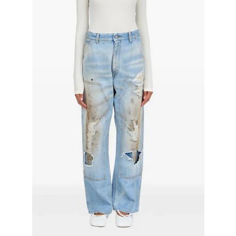 MM6 メゾン マルジェラ （Maison Margiela） ディストレストジーンズ  