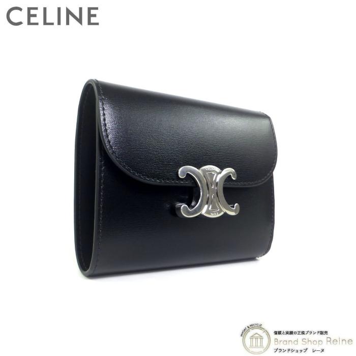 TRIOMPHE セリーヌ （CELINE） スモール フラップ ウォレット  