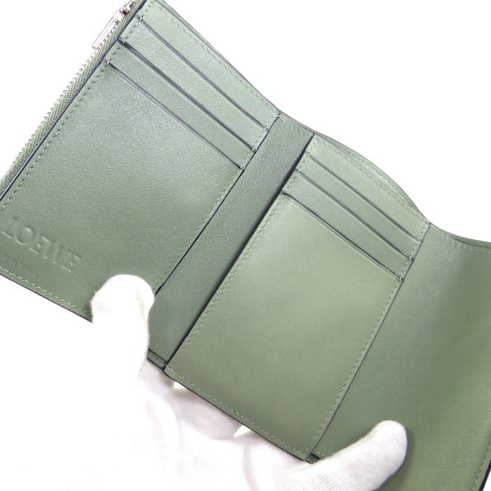 LOEWE（ロエベ） スモール バーティカル ウォレット 三つ折り