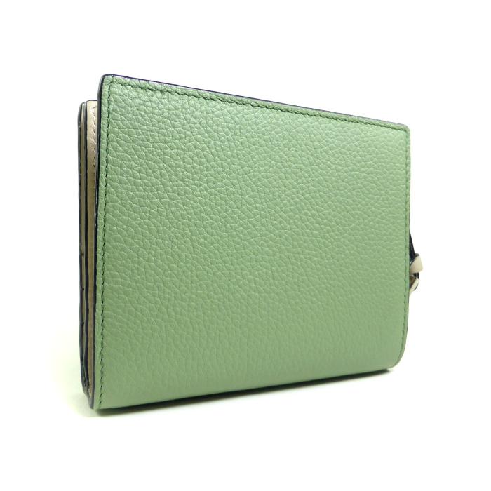 LOEWE（ロエベ） コンパクト ジップ ウォレット ストラップ 二