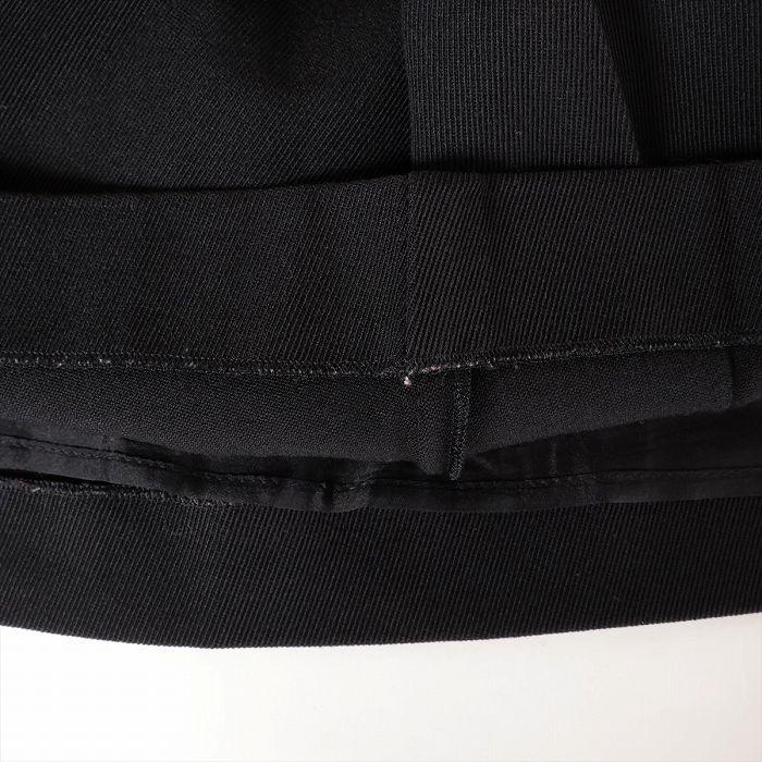CHANEL（シャネル） ココボタン ウール スカート P46707 ブラック ＃38