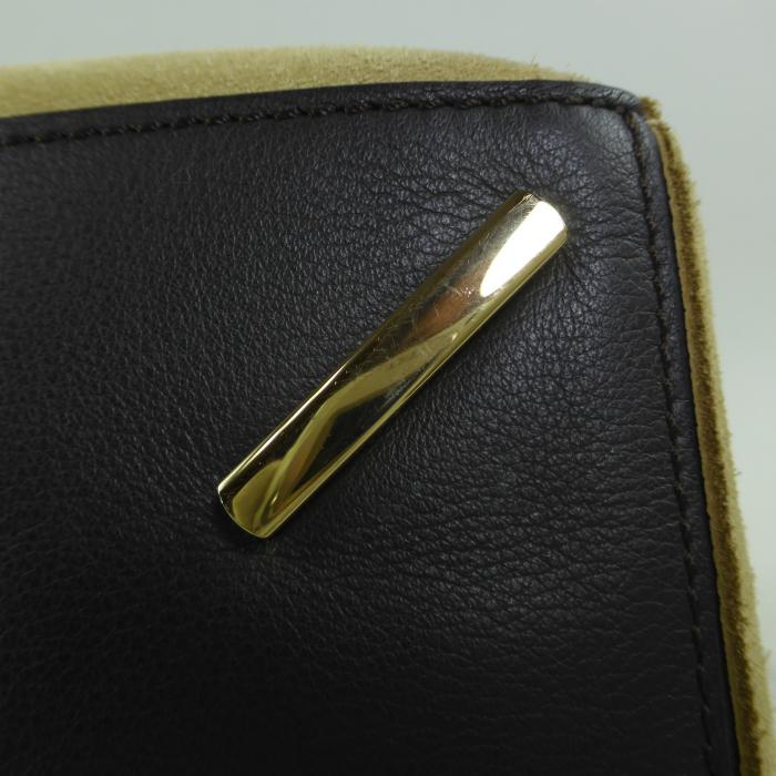 Puzzle（LOEWE） ロエベ （LOEWE） スエード パズルバッグ ミディアム