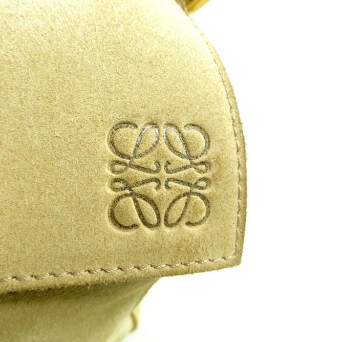 Puzzle（LOEWE） ロエベ （LOEWE） スエード パズルバッグ ミディアム