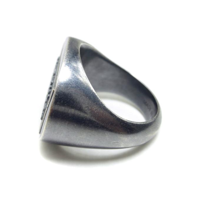 MM6 メゾン マルジェラ （Maison Margiela）MM6 Minimal logo 4mm ring