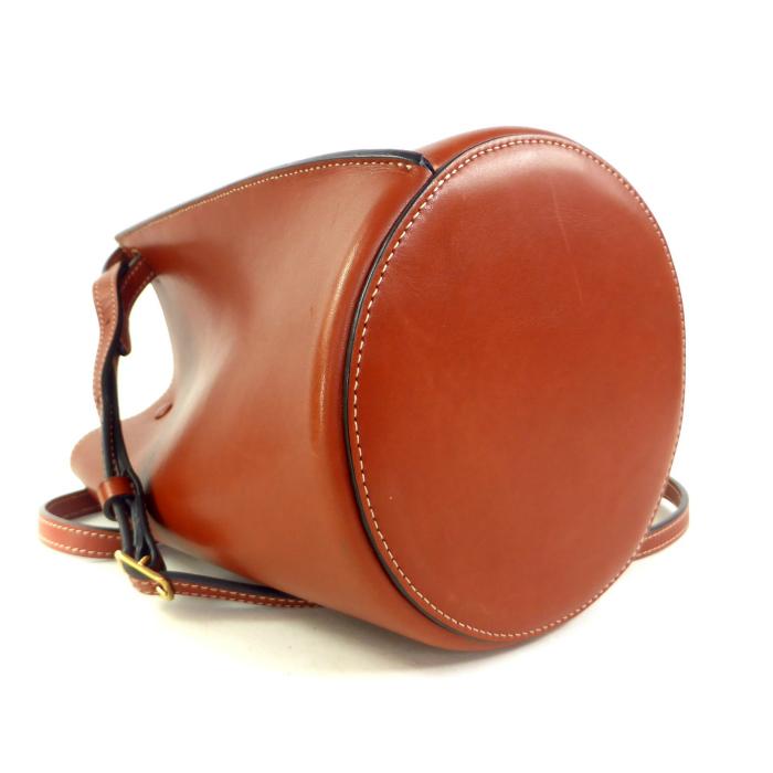 CELINE（セリーヌ） バケット ショルダー バッグ ブラウン 旧ロゴ