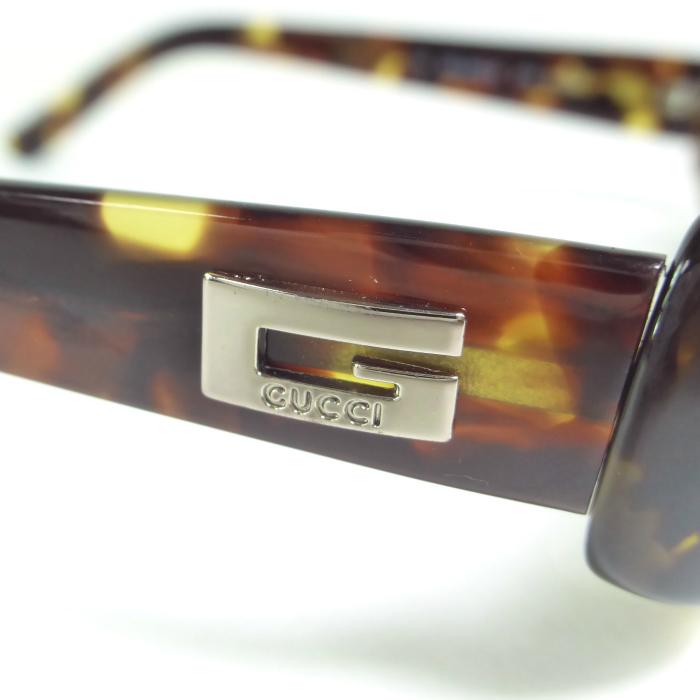 GUCCI（グッチ） Gメタル スクエア べっ甲 サングラス GG2452/S