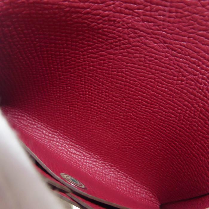 HERMES（エルメス） カルヴィ デュオ ボルドー系 ヴォーエプソン