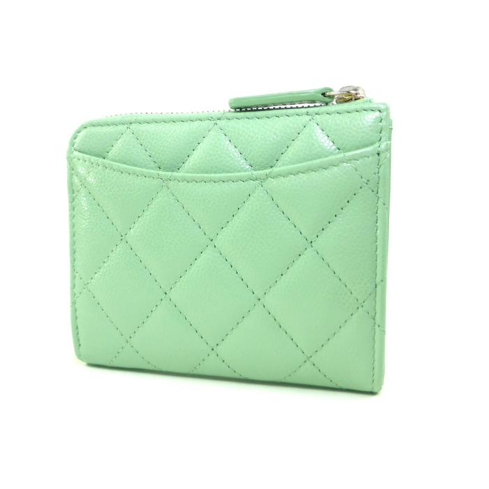 キャビアスキン シャネル （CHANEL） マトラッセ L字ファスナー