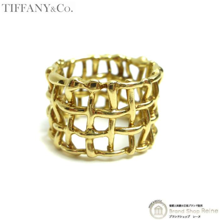 TIFFANY&Co.（ティファニー） 編み込み デザイン リング メッシュ
