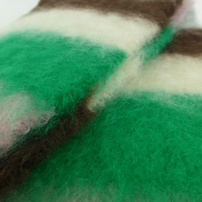 LOEWE（ロエベ） アナグラム モヘア ウール ストライプ スカーフ