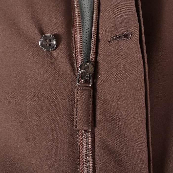 プラダ （PRADA） プラダスポーツ ポリエステル ジャケット 48 SGV84A サイズ48 ブラウン メンズ ウェア（未使用品）中古の画像