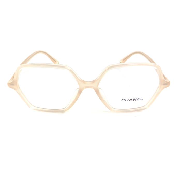 CHANEL（シャネル） ヘキサゴン 六角形 フレーム メガネ クリアレンズ