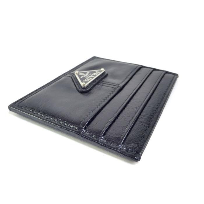PRADA カードケース 限定！PRADA サフィアーノトライアングル カードケース (PRADA/カード