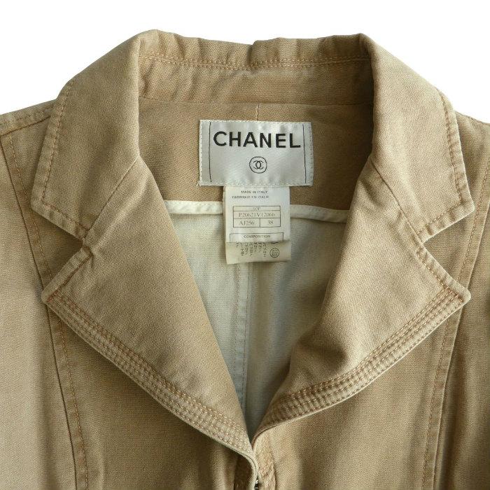 CHANEL（シャネル） コットン ジップアップ ジャケット ライト
