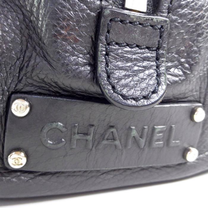 CHANEL（シャネル） ミニボストン ハンド バッグ ブラック