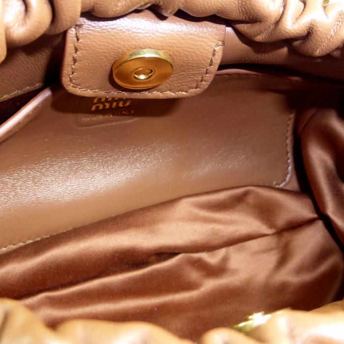 miu ミュウミュウ （MIUMIU） ジョワ 2006 ナッパレザー ミニ