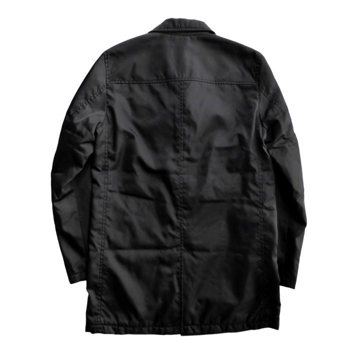 PRADA（プラダ） ナイロン パテッド ステンカラー コート アウター  