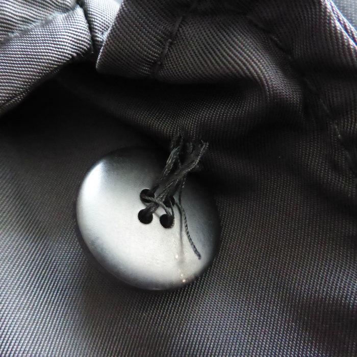 プラダ （PRADA） ナイロン パテッド ステンカラー コート アウター 中綿 44 ブラック UGW616 ウェア メンズ（中古）_5