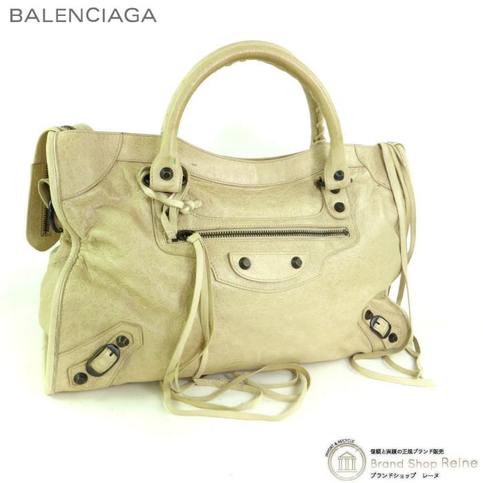 BALENCIAGA（バレンシアガ） ザ・シティ ラムスキン 肩掛け