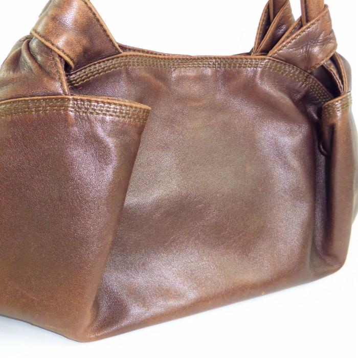 LOEWE（ロエベ） ナッパアイレ ハンド バッグ ブラウン（中古 