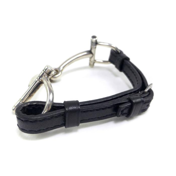 HERMES エルメス （HERMES） ホースビット Ag925×レザーベルト