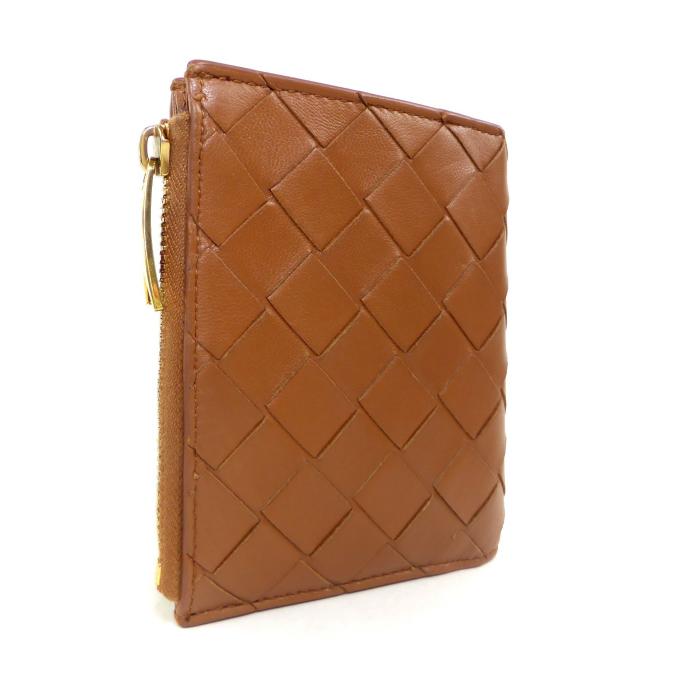 BOTTEGA VENETA ボッテガヴェネタ 二つ折り財布 ブラウン