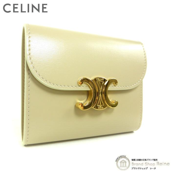 TRIOMPHE セリーヌ （CELINE） スモール フラップ ウォレット