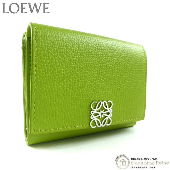 LOEWE ロエベ （LOEWE） アナグラム トライフォールド 6cc ウォレット  
