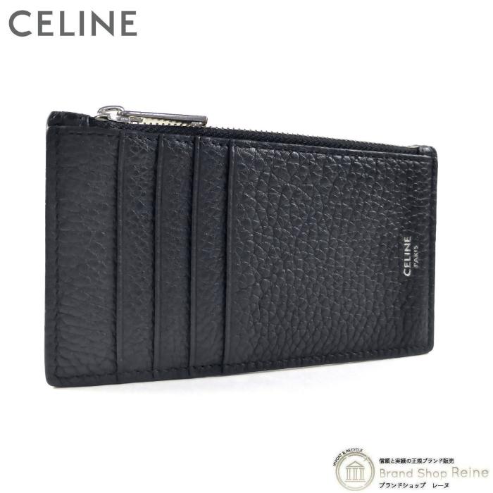 新品同様セリーヌコンパクトジップドカードホルダーカードケースパスケース CELINE（セリーヌ） コンパクト ジップドカードホルダー カードケース