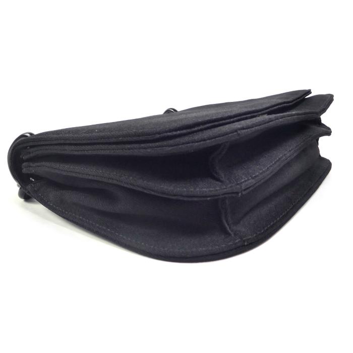 Salvatore Ferragamo◇コート/44/ウール/BLK/ストライプ FERRAGAMO