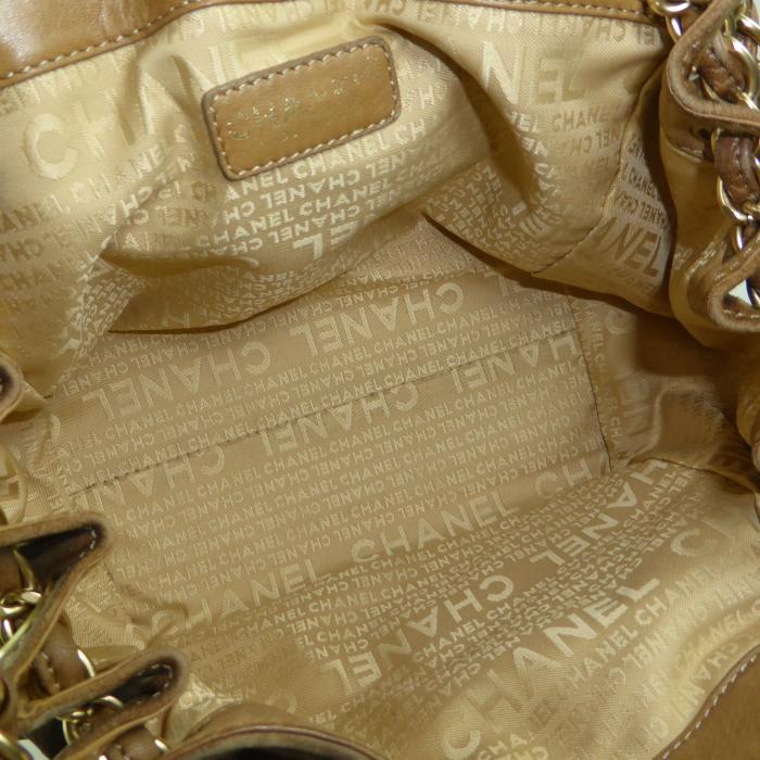 CHANEL スエード チェーンショルダーバッグ CHANEL（シャネル） スエード チェーン ショルダーバッグ ブラウン