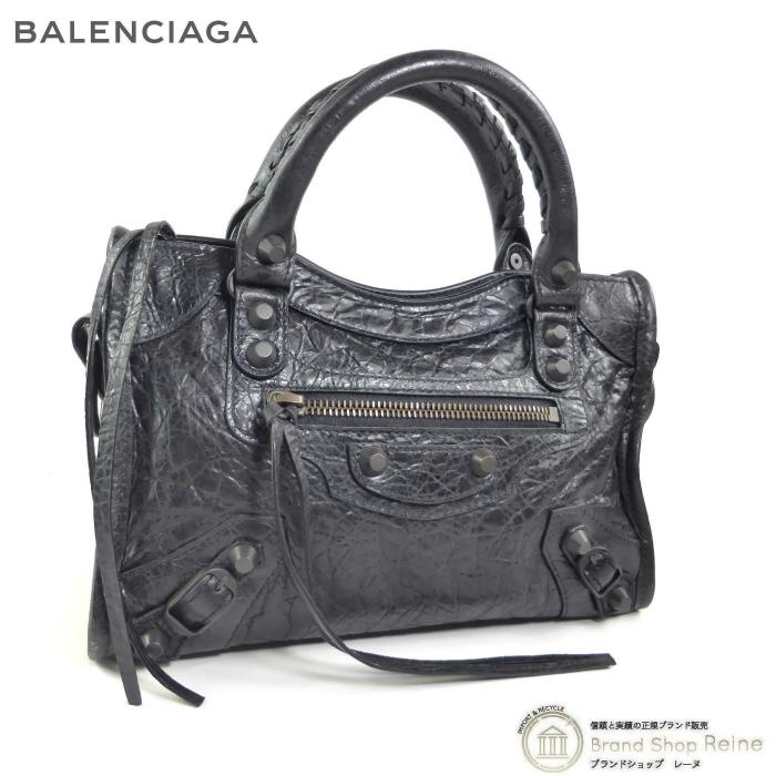 写真Balenciaga　バレンシアガ　ザ シティ ショルダーバッグハンドバッグ BALENCIAGA（バレンシアガ） Le City ミニ バッグ アリーナラムスキン