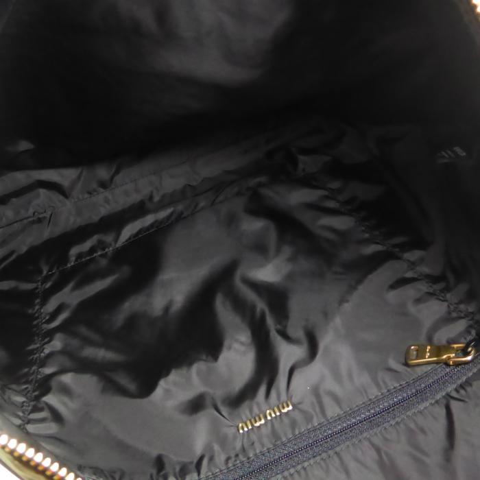 miu miu（ミュウミュウ） チェーン レザー ショルダー バッグ 5BC114