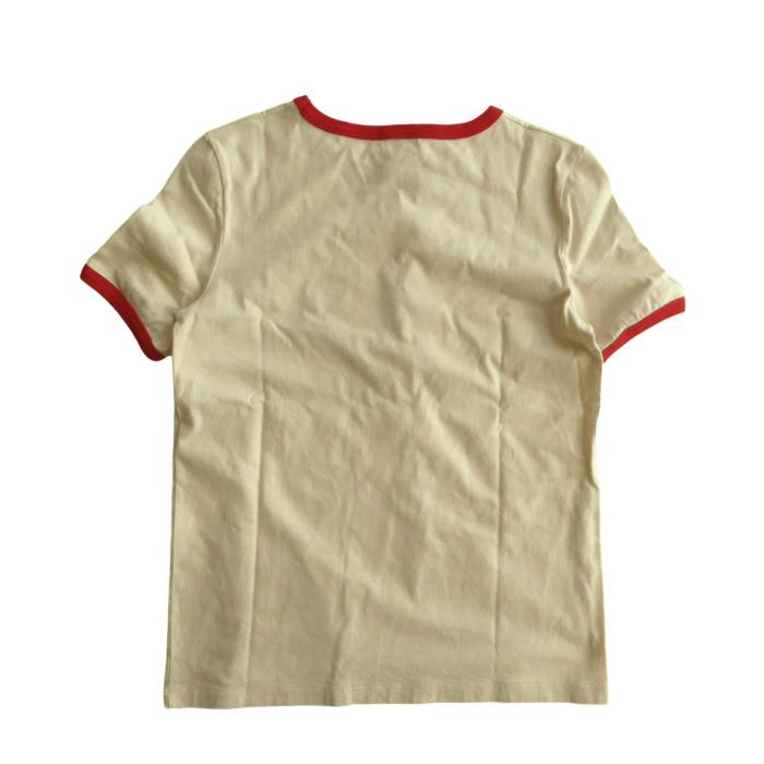 CELINE（セリーヌ） コットン リンガー Tシャツ カットソー ロゴ XS