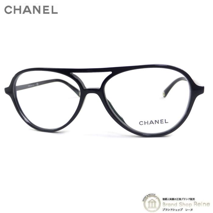 CHANEL クリアフレーム メガネ CHANEL（シャネル） ダブルブリッジ ティアドロップ フレーム メガネ