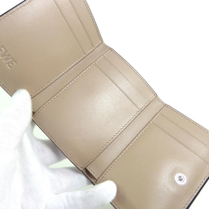 LOEWE アナグラムトライフォールド/サンド/新品未使用 LOEWE ロエベ （LOEWE） アナグラム トライフォールド 6cc