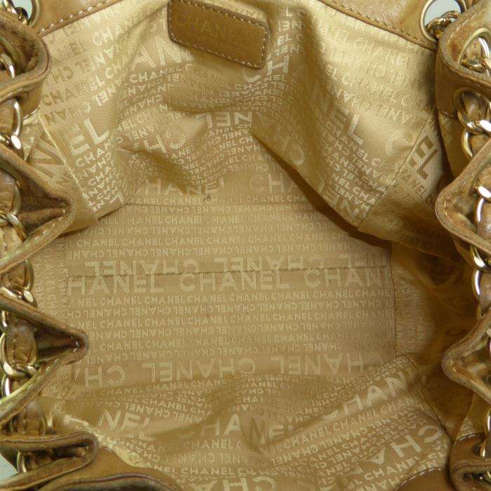 CHANEL ブラウン スエード ショルダーバッグ CHANEL シャネル （CHANEL） スエード チェーン ショルダー