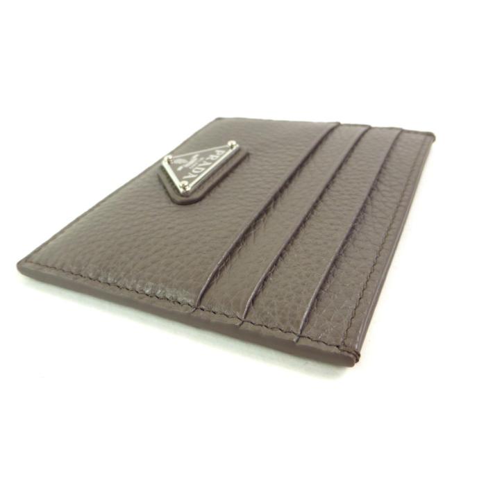 PRADA（プラダ） ヴィッテロダイノレザー トライアングルロゴ カード
