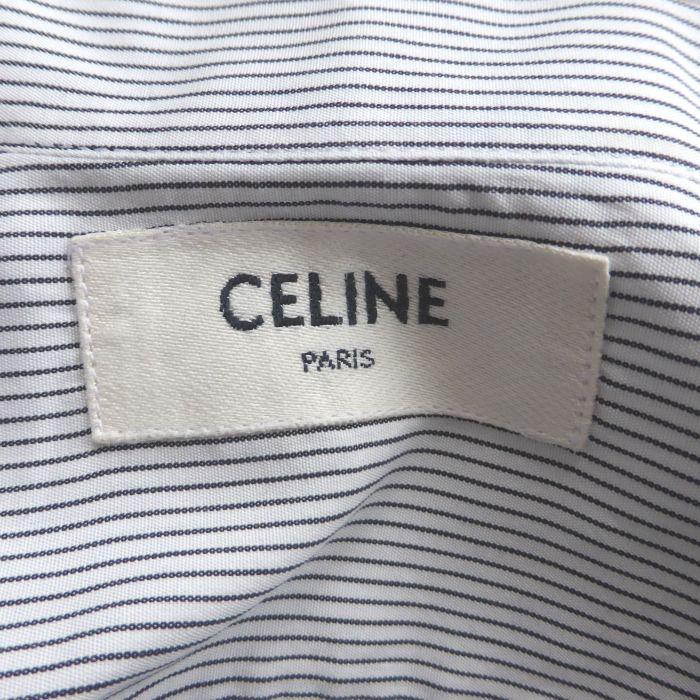 CELINE（セリーヌ） （CELINE）コットン ストライプ シャツ レギュラー 