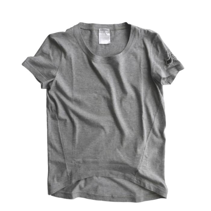 CHANEL（シャネル） 半袖 カットソー Tシャツ トップス ビジュー