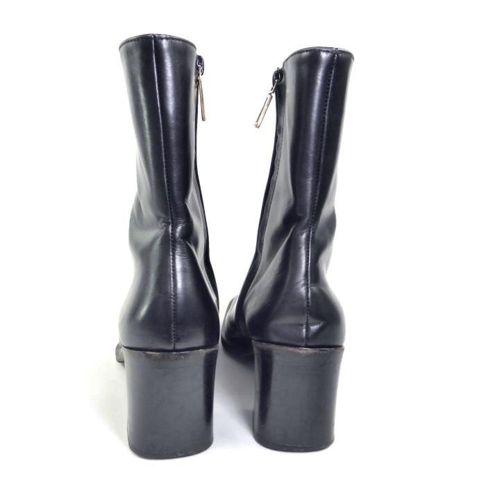 GG グッチ （GUCCI） レザー ショートブーツ サイドジップ 靴 シューズ