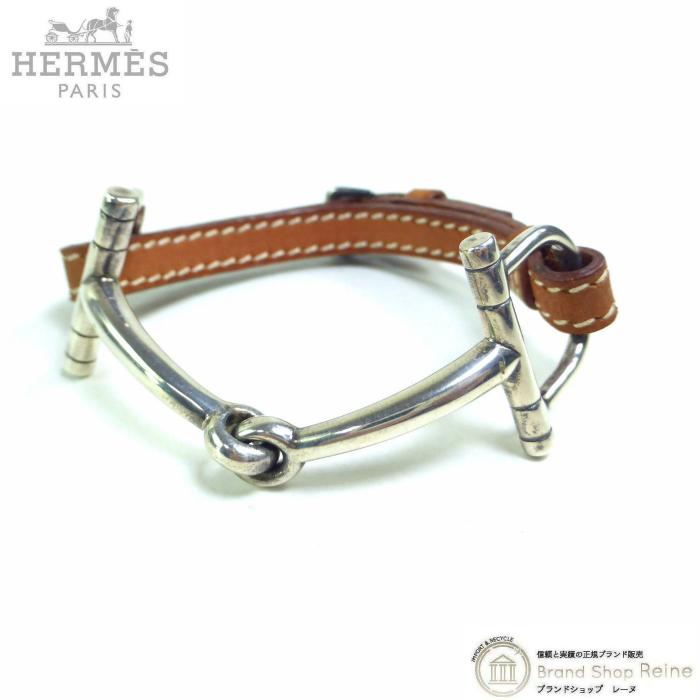 HERMES（エルメス） MORS ホースビット Ag925×レザーベルト