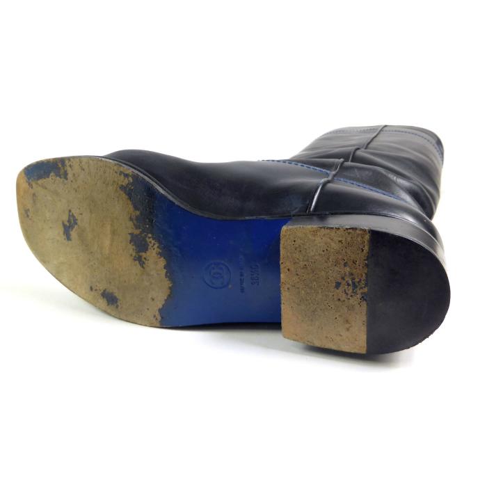 CHANEL（シャネル） レザー ロングブーツ ヴィンテージ シューズ 靴