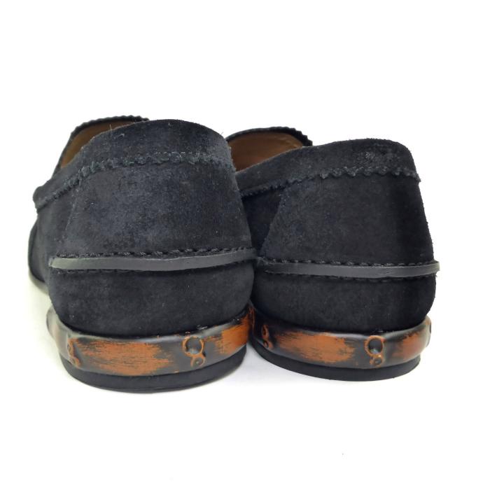 バンブー グッチ （GUCCI） タッセル スエード ローファー 靴 シューズ