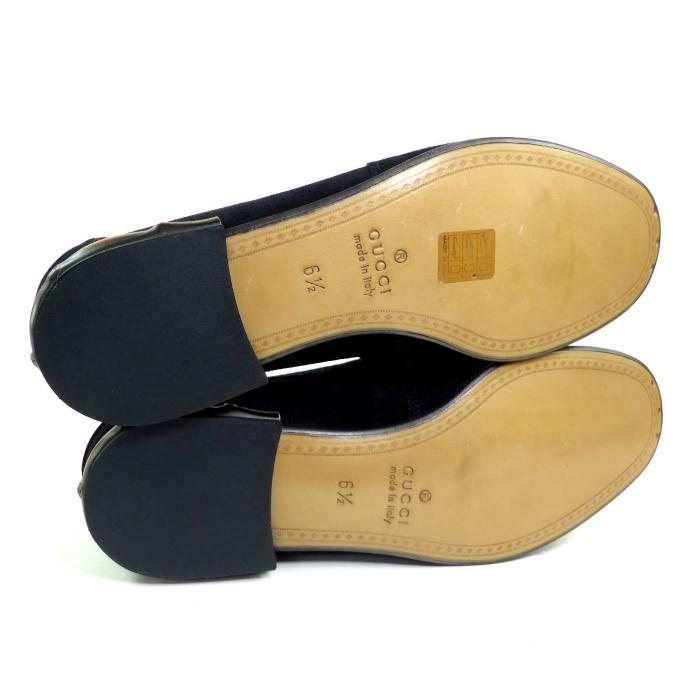 バンブー グッチ （GUCCI） タッセル スエード ローファー 靴 シューズ