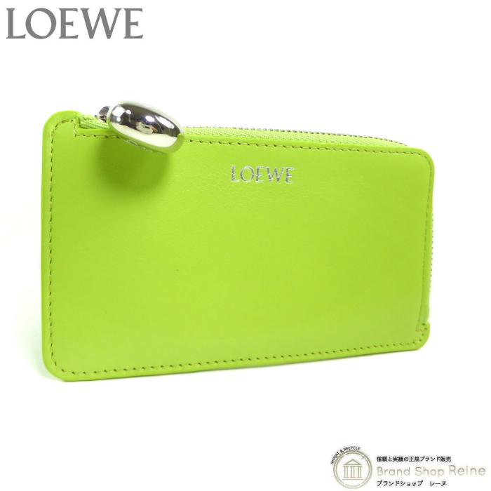 LOEWE ロエベ （LOEWE） ぺブル コイン＆カードホルダー カードケース  