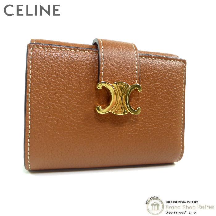 CELINE（セリーヌ） ファインウォレット ヴィクトワール サプルカーフ